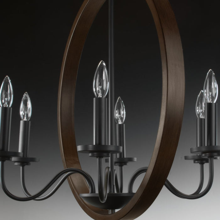 Fontayne Chandelier-Mid. Chandeliers-Progress Lighting-Lighting Design Store