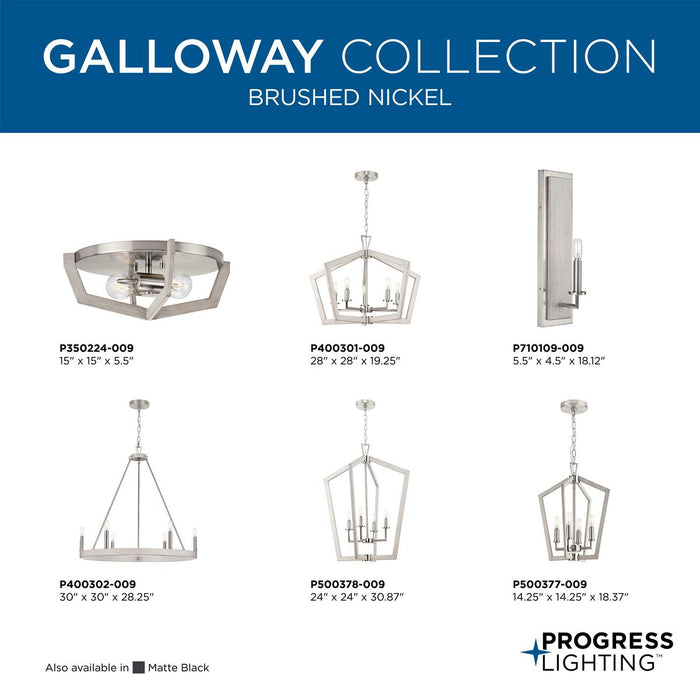 Galloway Foyer Pendant-Foyer/Hall Lanterns-Progress Lighting-Lighting Design Store