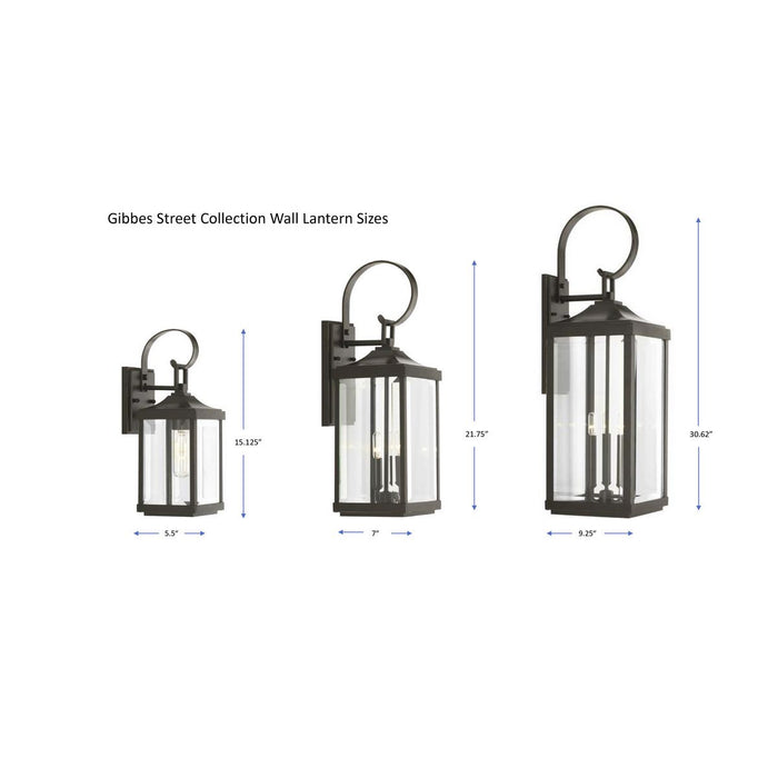 Gibbes Street Large Wall Lantern-Exterior-Progress Lighting-Lighting Design Store
