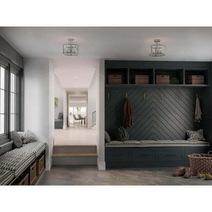 Gilliam Semi Flush Mount-Semi-Flush Mts.-Progress Lighting-Lighting Design Store