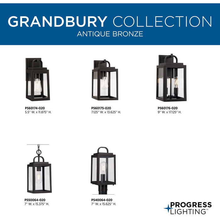 Grandbury Outdoor Wall Lantern-Exterior-Progress Lighting-Lighting Design Store