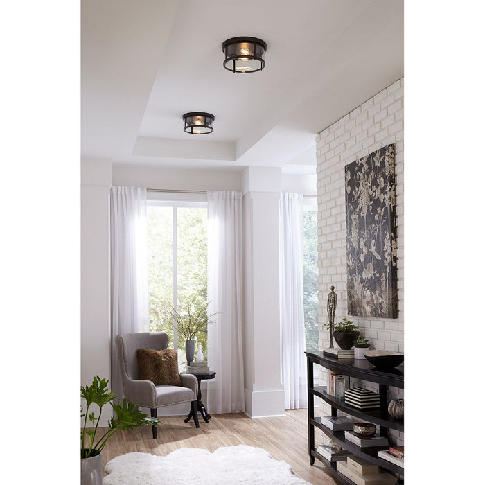 Gunther Flush Mount-Exterior-Progress Lighting-Lighting Design Store