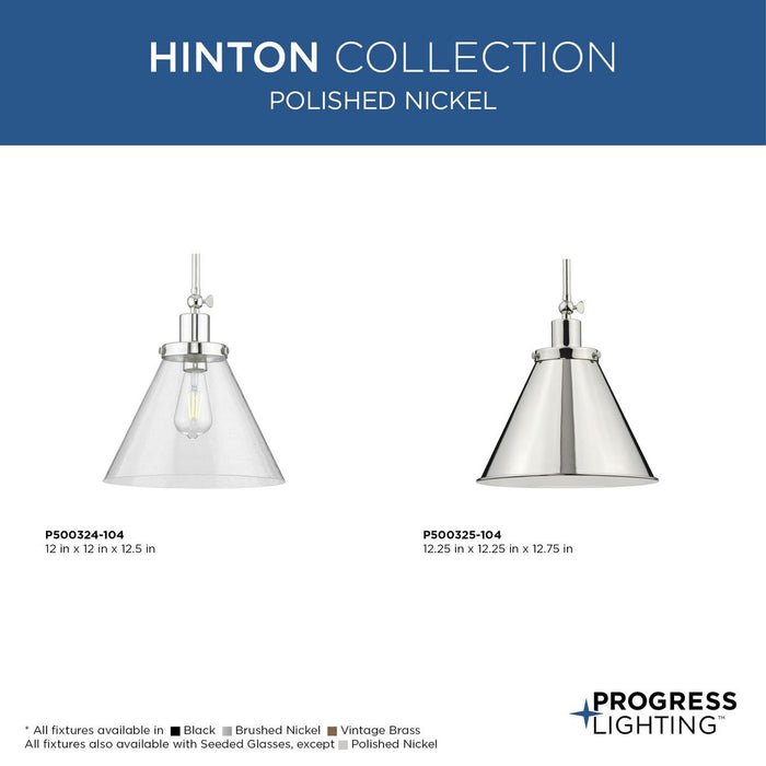 Hinton Pendant-Pendants-Progress Lighting-Lighting Design Store