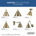 Hinton Swing Arm Wall Lamp-Lamps-Progress Lighting-Lighting Design Store