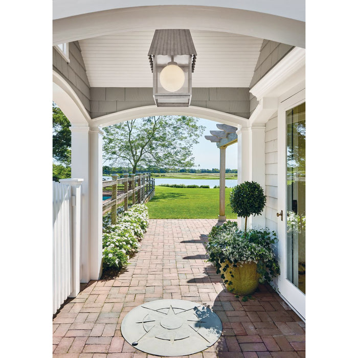Point Dume-Hook Pond One Light Outdoor Hanging Lantern-Exterior-Progress Lighting-Lighting Design Store