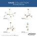 Haas Chandelier-Mid. Chandeliers-Progress Lighting-Lighting Design Store
