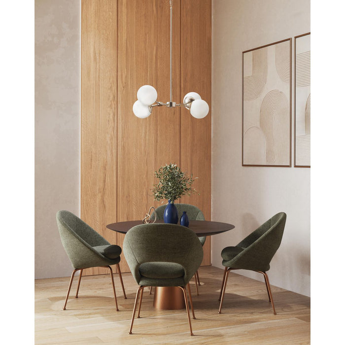 Haas Chandelier-Mid. Chandeliers-Progress Lighting-Lighting Design Store