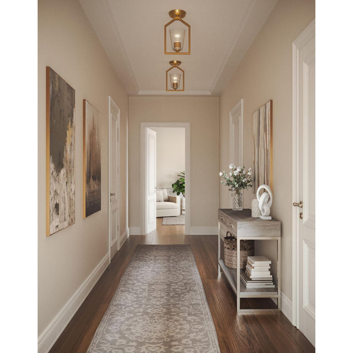 Vertex Semi Flush Mount-Semi-Flush Mts.-Progress Lighting-Lighting Design Store