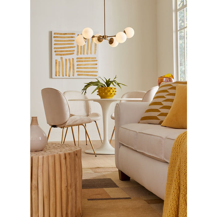 Haas Chandelier-Mid. Chandeliers-Progress Lighting-Lighting Design Store