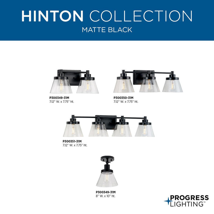 Hinton Flush Mount-Flush Mounts-Progress Lighting-Lighting Design Store
