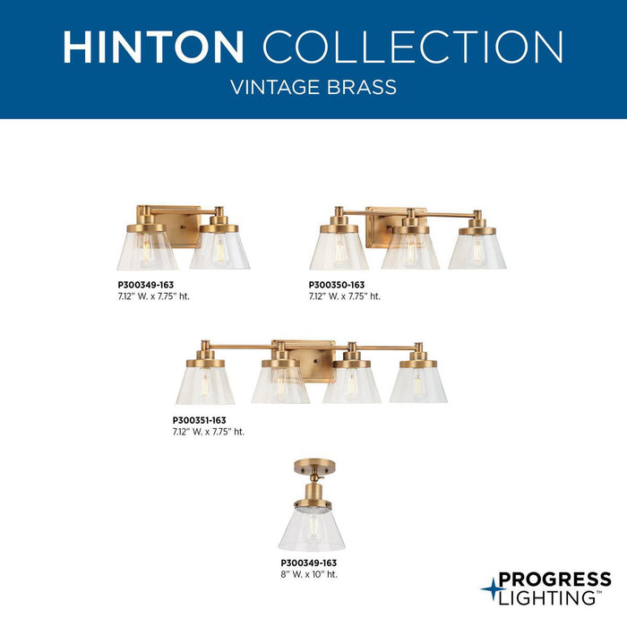 Hinton Bath Bracket-Bathroom Fixtures-Progress Lighting-Lighting Design Store