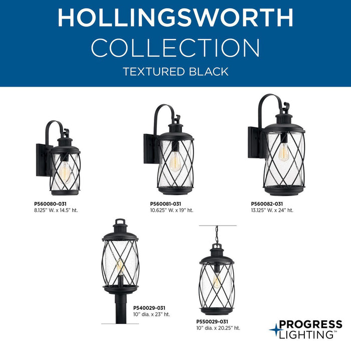 Hollingsworth Wall Lantern-Exterior-Progress Lighting-Lighting Design Store