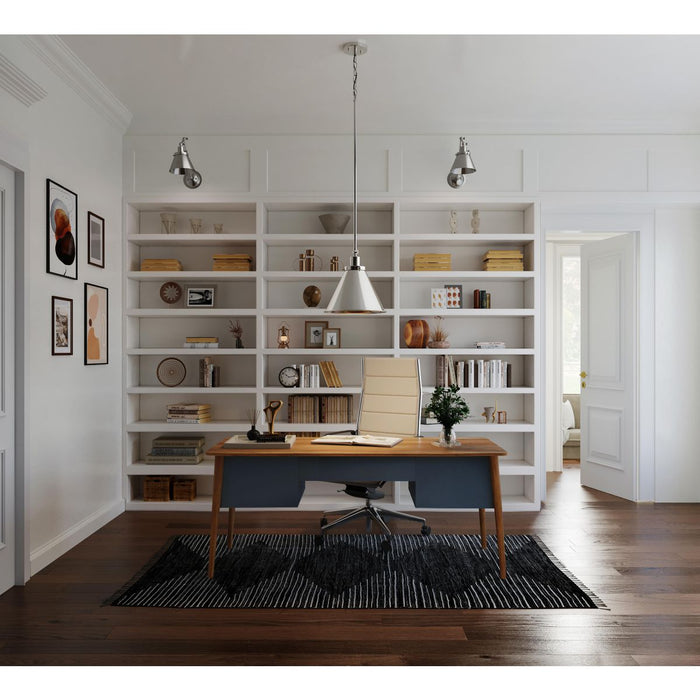 Hinton Swing Arm Wall Lamp-Lamps-Progress Lighting-Lighting Design Store