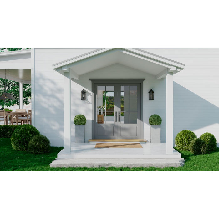 Point Dume-Edgecliff Three Light Outdoor Pendant-Exterior-Progress Lighting-Lighting Design Store