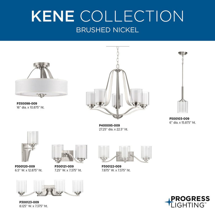 Kene Chandelier-Mid. Chandeliers-Progress Lighting-Lighting Design Store