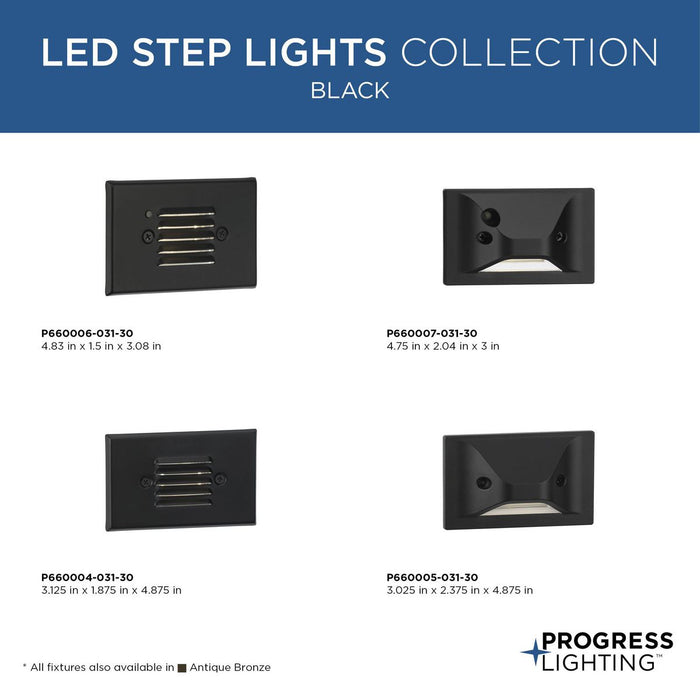 LED Step Light-Landscape Ltg.-Progress Lighting-Lighting Design Store