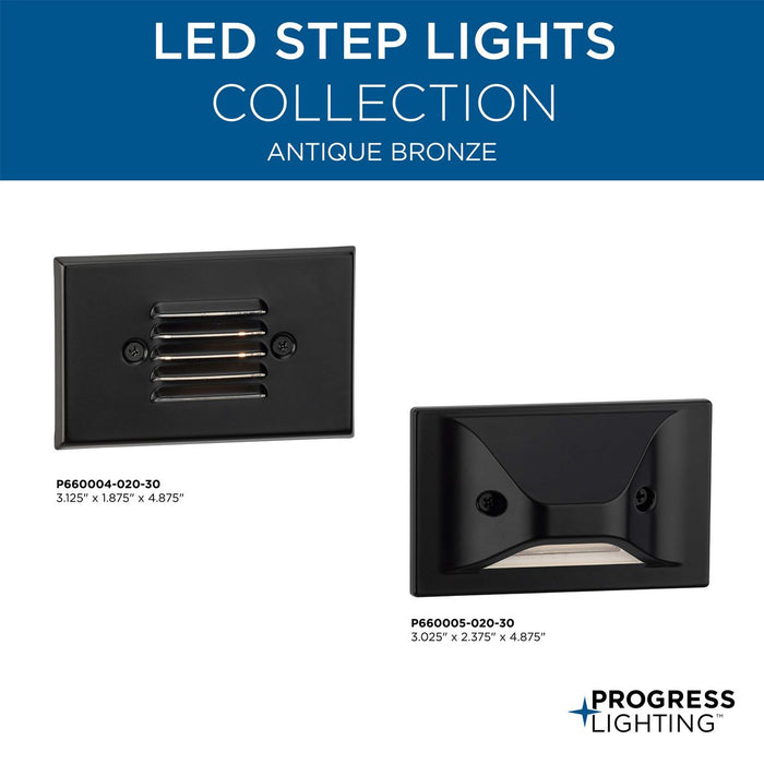 LED Step Light-Landscape Ltg.-Progress Lighting-Lighting Design Store