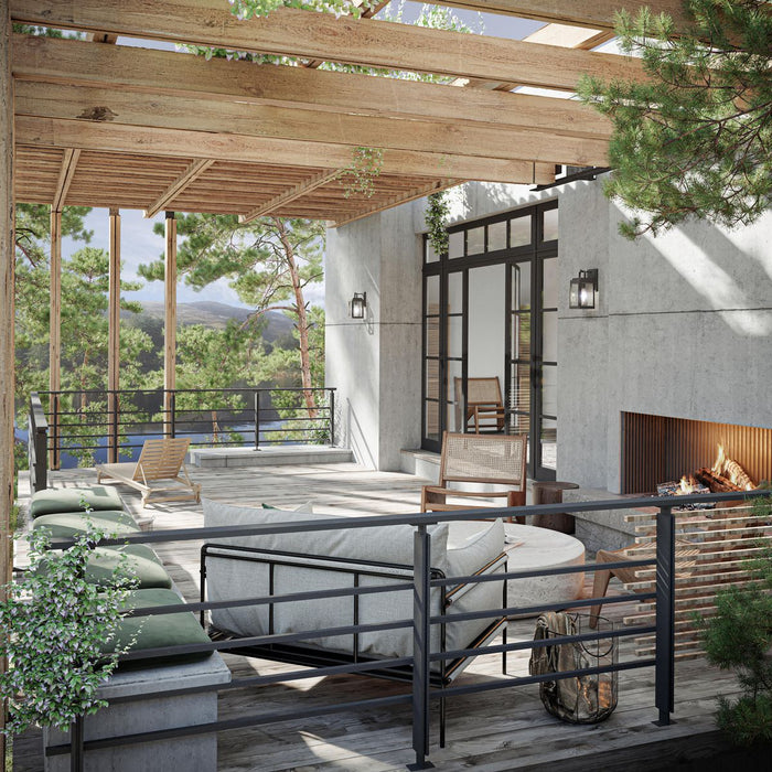 Grandbury Outdoor Wall Lantern-Exterior-Progress Lighting-Lighting Design Store