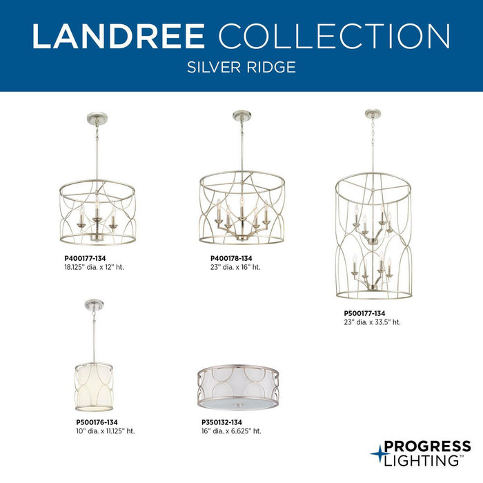 Landree Chandelier-Mid. Chandeliers-Progress Lighting-Lighting Design Store