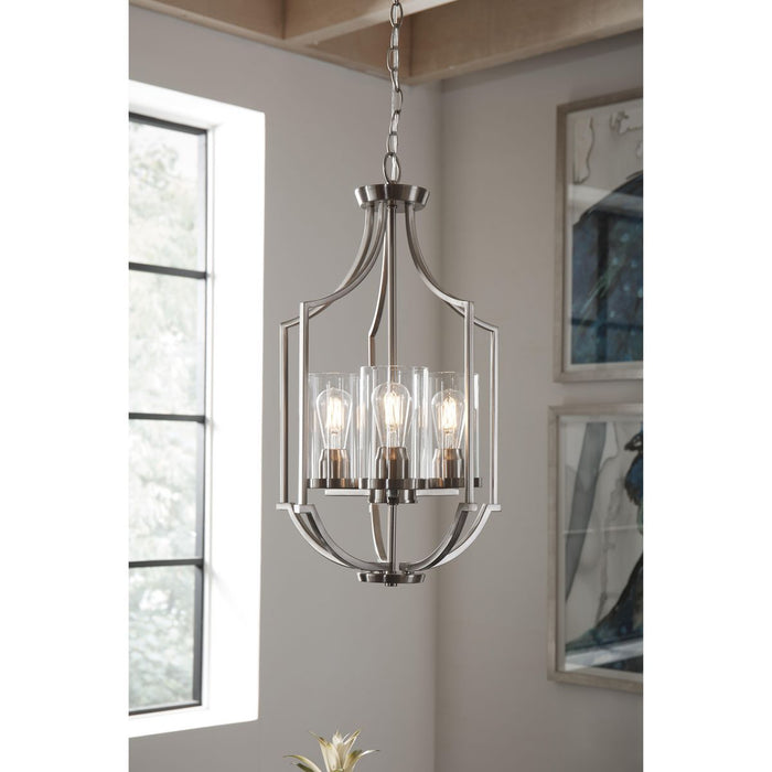 Lassiter Foyer Pendant-Foyer/Hall Lanterns-Progress Lighting-Lighting Design Store