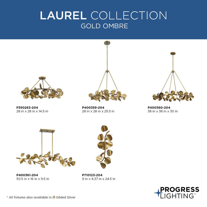 Laurel Four Light Wall Bracket-Sconces-Progress Lighting-Lighting Design Store