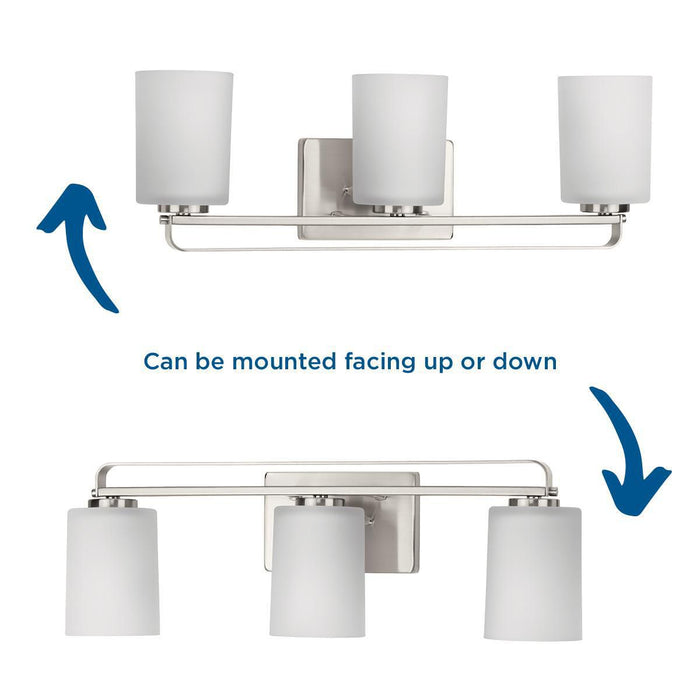 League Bath Bracket-Bathroom Fixtures-Progress Lighting-Lighting Design Store