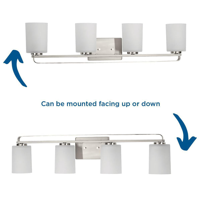 League Bath Bracket-Bathroom Fixtures-Progress Lighting-Lighting Design Store