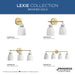 Lexie Two Light Bath & Vanity-Bathroom Fixtures-Progress Lighting-Lighting Design Store