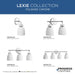 Lexie Two Light Bath & Vanity-Bathroom Fixtures-Progress Lighting-Lighting Design Store