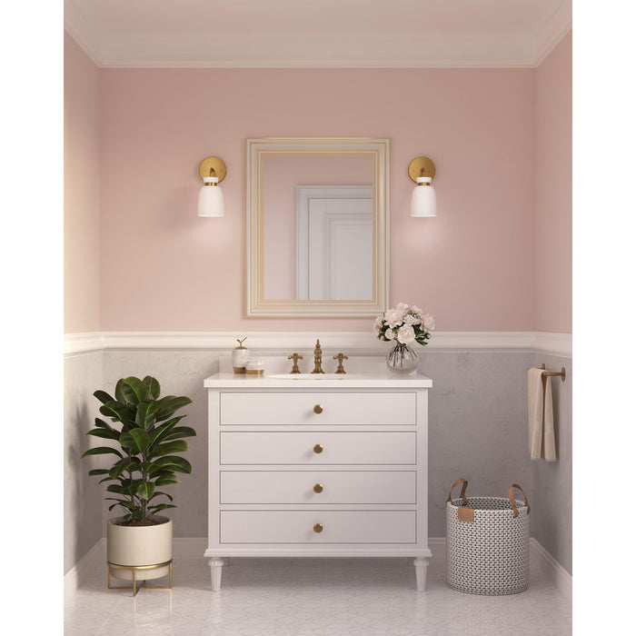 Lexie One Light Bath & Vanity Light-Sconces-Progress Lighting-Lighting Design Store