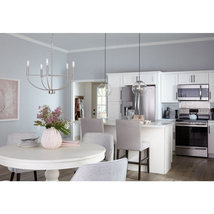 Leyden Chandelier-Mid. Chandeliers-Progress Lighting-Lighting Design Store