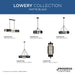 Lowery Linear Chandelier-Linear/Island-Progress Lighting-Lighting Design Store