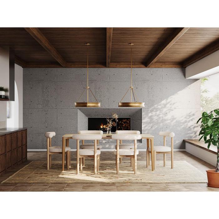 Lusail Five Light Chandelier-Mid. Chandeliers-Progress Lighting-Lighting Design Store