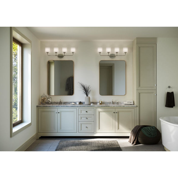 Lynzie Bath Light-Bathroom Fixtures-Progress Lighting-Lighting Design Store