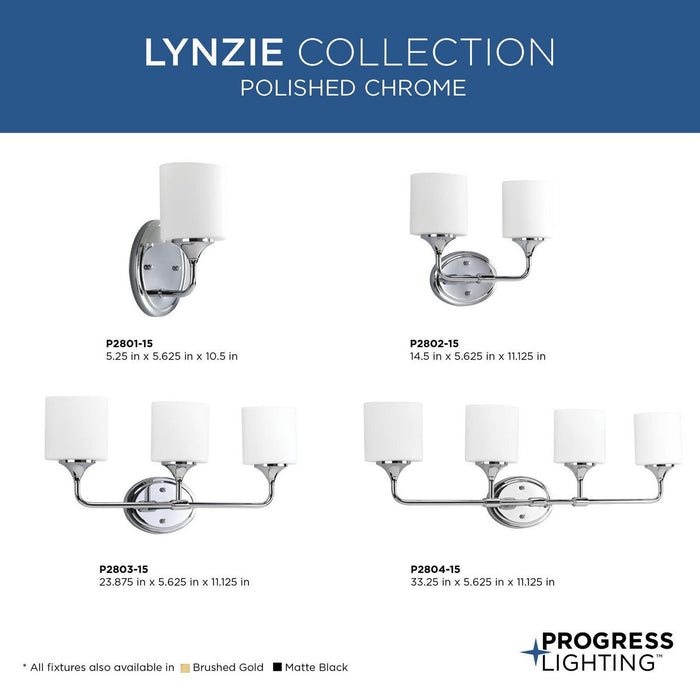 Lynzie Bath Light-Sconces-Progress Lighting-Lighting Design Store