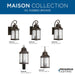Maison Wall Lantern-Exterior-Progress Lighting-Lighting Design Store