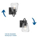 Martenne One Light Bath & Vanity Light-Sconces-Progress Lighting-Lighting Design Store