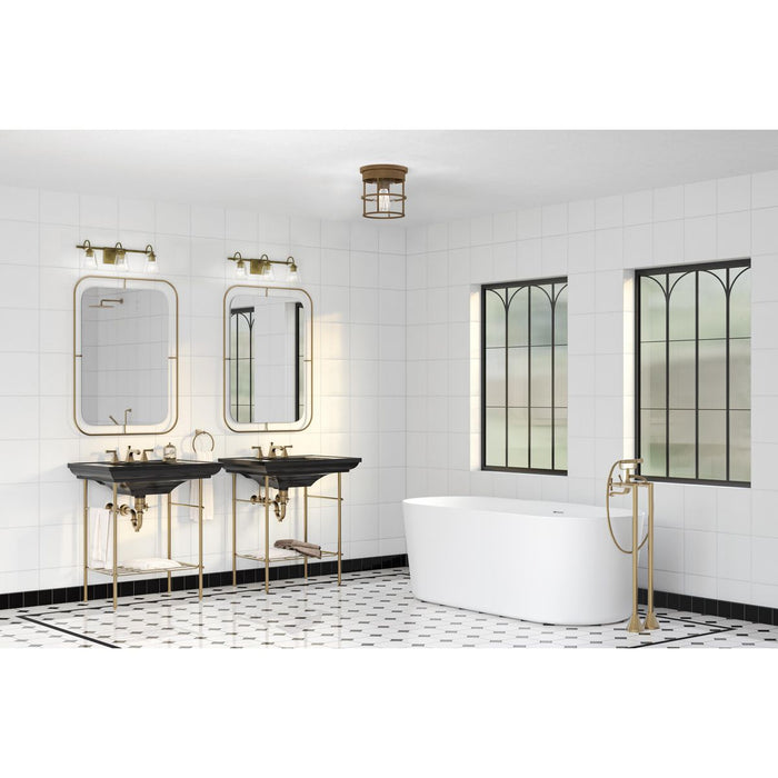 Burgess Flush Mount-Flush Mounts-Progress Lighting-Lighting Design Store