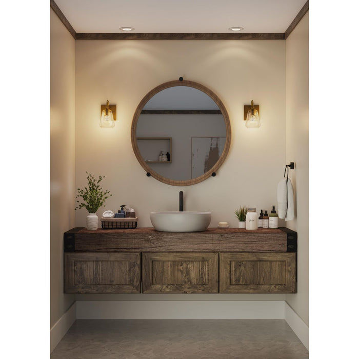 Martenne One Light Bath & Vanity Light-Sconces-Progress Lighting-Lighting Design Store