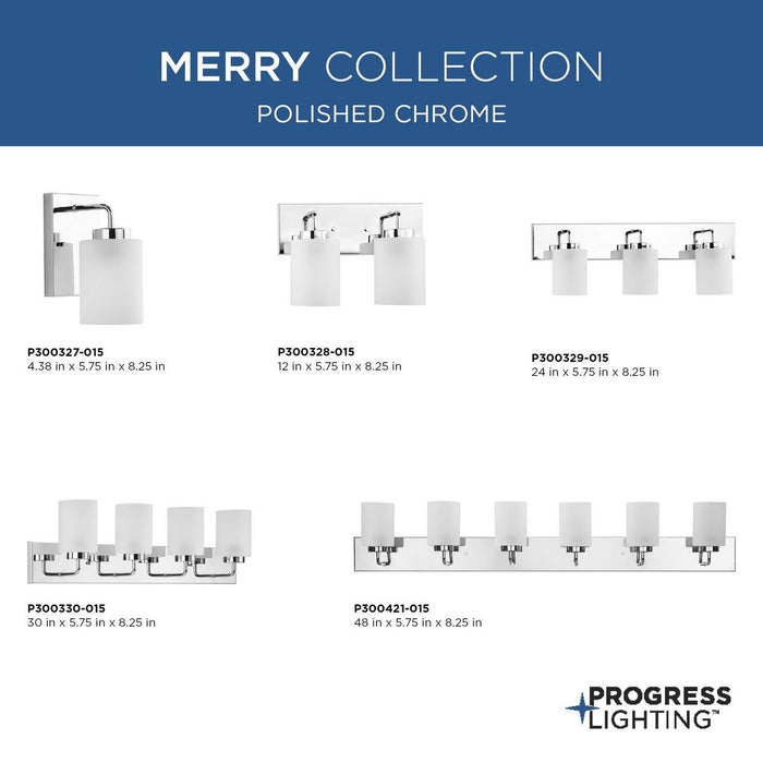 Merry Bath Bar-Sconces-Progress Lighting-Lighting Design Store
