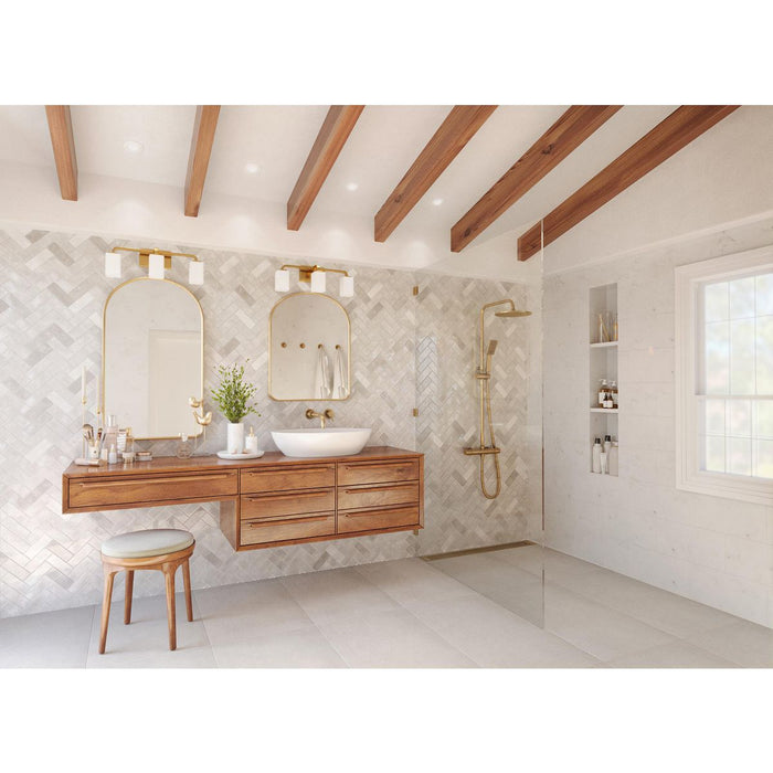 Cowan Bath Vanity Light-Bathroom Fixtures-Progress Lighting-Lighting Design Store