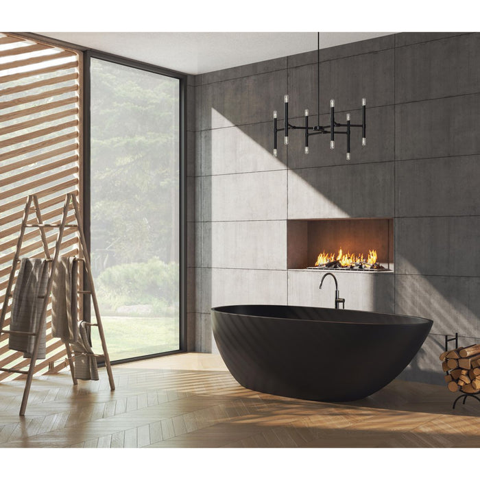 Arya 12 Light Chandelier-Mid. Chandeliers-Progress Lighting-Lighting Design Store