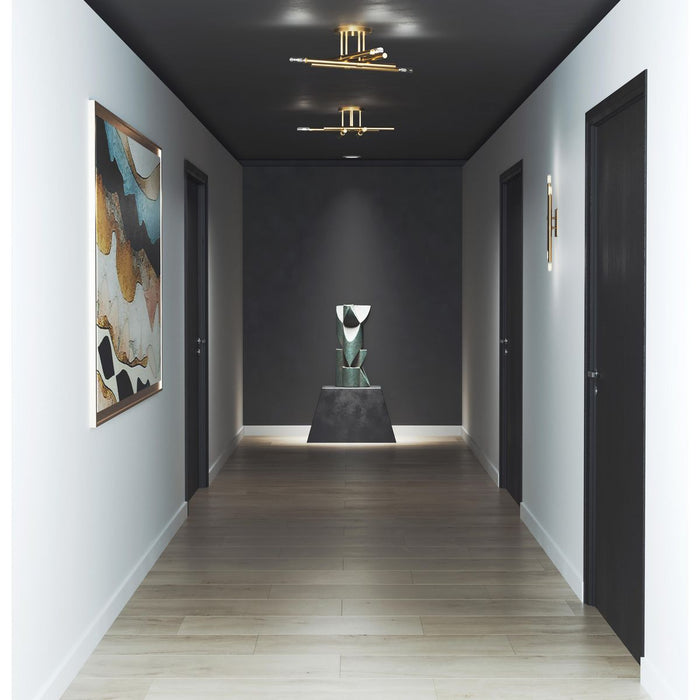 Arya Semi Flush Mount-Semi-Flush Mts.-Progress Lighting-Lighting Design Store