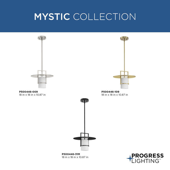 Mystic One Light Pendant-Pendants-Progress Lighting-Lighting Design Store