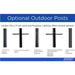 Gunther Outdoor Post Lantern-Exterior-Progress Lighting-Lighting Design Store