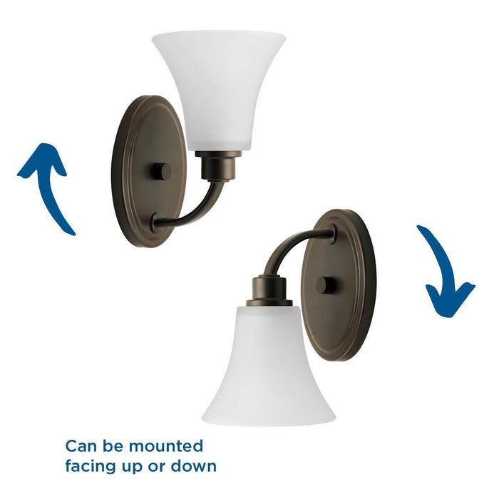 Joy Bath Bracket-Sconces-Progress Lighting-Lighting Design Store