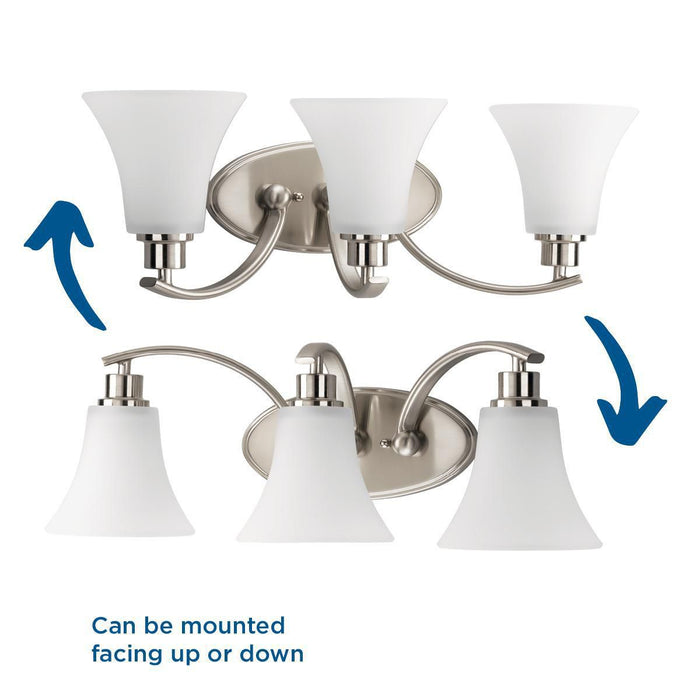 Joy Bath Bracket-Bathroom Fixtures-Progress Lighting-Lighting Design Store