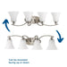 Joy Bath Bracket-Bathroom Fixtures-Progress Lighting-Lighting Design Store