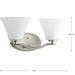Bravo Bath Bracket-Bathroom Fixtures-Progress Lighting-Lighting Design Store