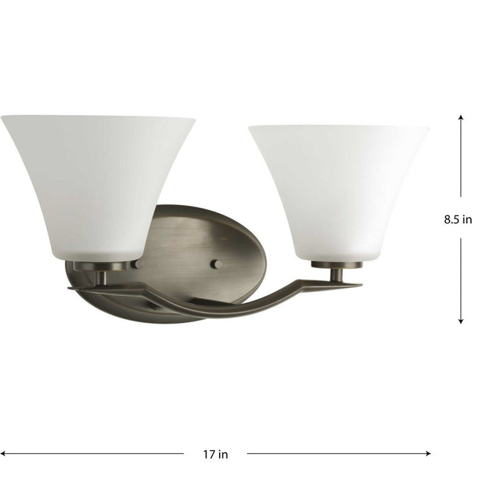 Bravo Bath Bracket-Bathroom Fixtures-Progress Lighting-Lighting Design Store